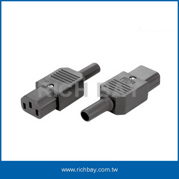 IEC C13 rewireable plug