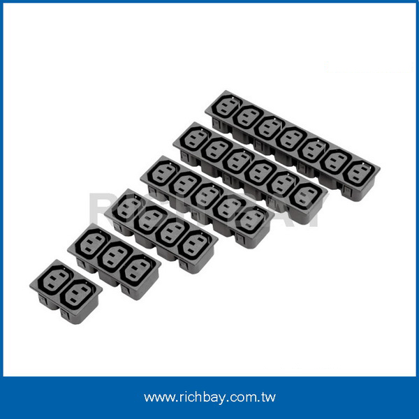 C13 Ganged IEC Outlet for PDU UPS