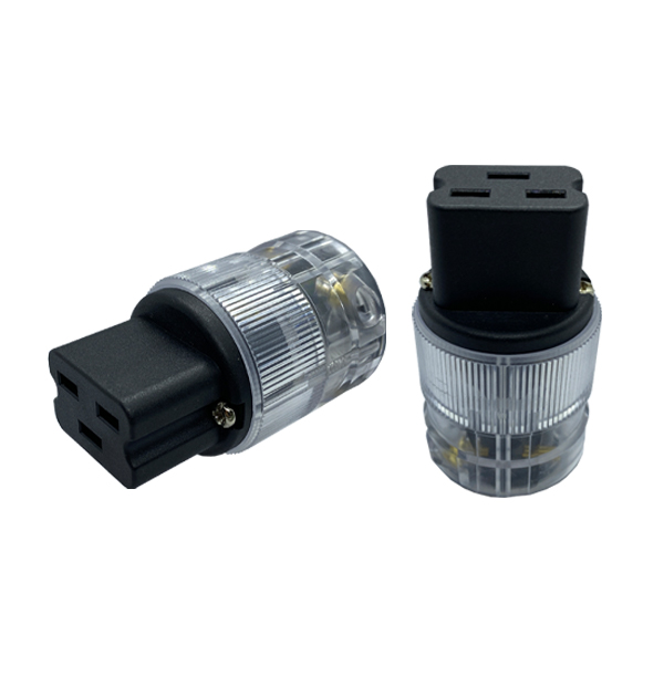 IEC C19 音響插頭 透明