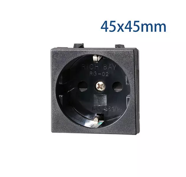 SCHUKO STECKDOSEN 1U